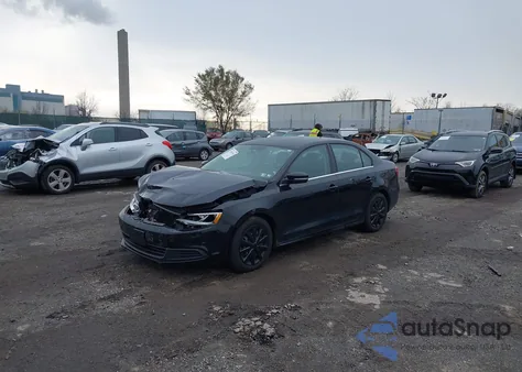 2013 Volkswagen Jetta 2.5L Se из США, поврежденный, VIN 3VWDP7AJ4DM298064